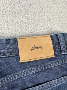 Brioni Chamonix Comfort Fit Jeans Mens 34 Cotton Polyester Blend Made in Italy - Picture 1 of 18