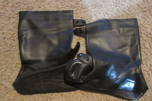 NEU Schwarz Mud Muck Gummi Regen Überschuhe Stiefel Gr. 2XL - Bild 1 von 6