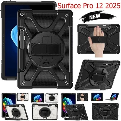 For Microsoft Surface Pro 12 inch 2025 Case Heavy Duty Shockproof Stand Cover - Image 1 of 4