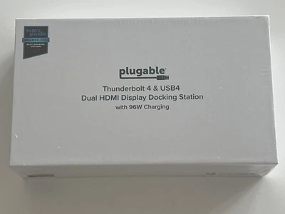 Plugable Thunderbolt 4 Dock for 8K Monitor 96W Charging TBT4-UD5 - Image 1 of 4