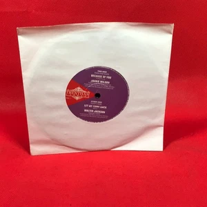 JACKIE WILSON Because Of You 2002 UK 7" vinyl single Walter Jackson Trentham - Imagen 1 de 2