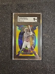 2023 PETE CROW-ARMSTRONG RC 3/10 SGC 9 MT Panini Chronicles #1 Titan Prizm ~1stB - Picture 1 of 6