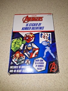 Marvel Avengers 32 Valentines With 32 Tattoos Classroom Exchange - New - Picture 1 of 2