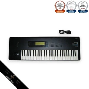 Korg T3 EX Music Workstation Keyboard Synthesizer Japan Musical Instrument Black - Picture 1 of 7