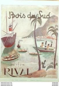 Publicite Cosmetique Rival Bois du Sud 1980 - Picture 1 of 1