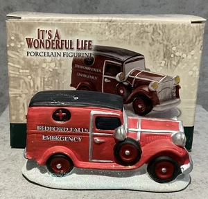 Enesco It’s A Wonderful Life Bedford Falls Ambulance - Picture 1 of 9