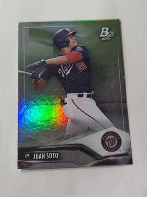 2021 Bowman Platinum Juan Soto #73 Nationals Mets - Image 1 of 4