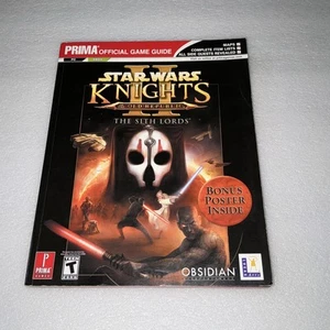 Knights of the Old Republic II The Sith Lords Prima Strategy Guide Poster Attach - Picture 1 of 24