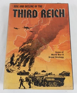 Rise and Decline of the Third Reich 1974 Bookcase Board Game - Picture 1 of 6