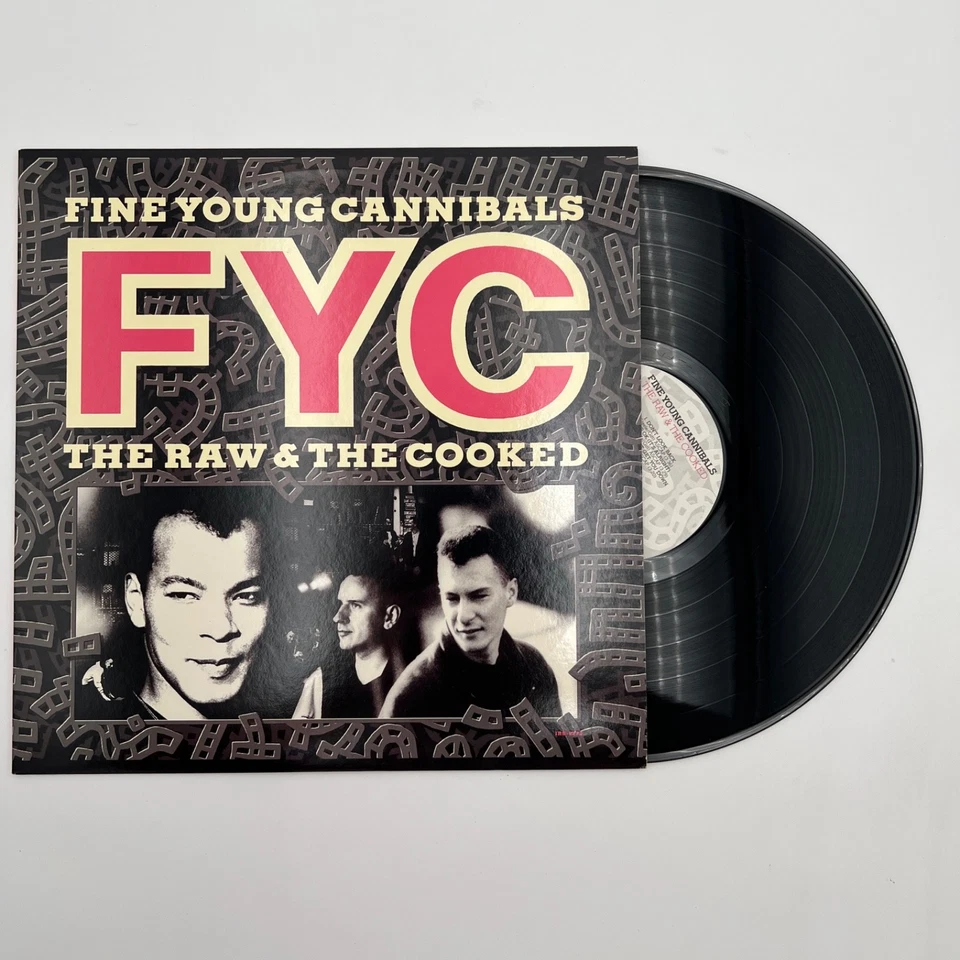 Fine Young Cannibals The Raw & The Cooked LP 1988 IRS MCA FYC Pop Soul VG+ - Image 1 of 4