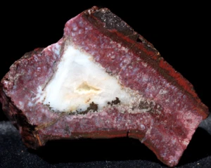 S-452 ~ 3,4 Unzen sehr dicker roter Moosachat - Bild 1 von 11