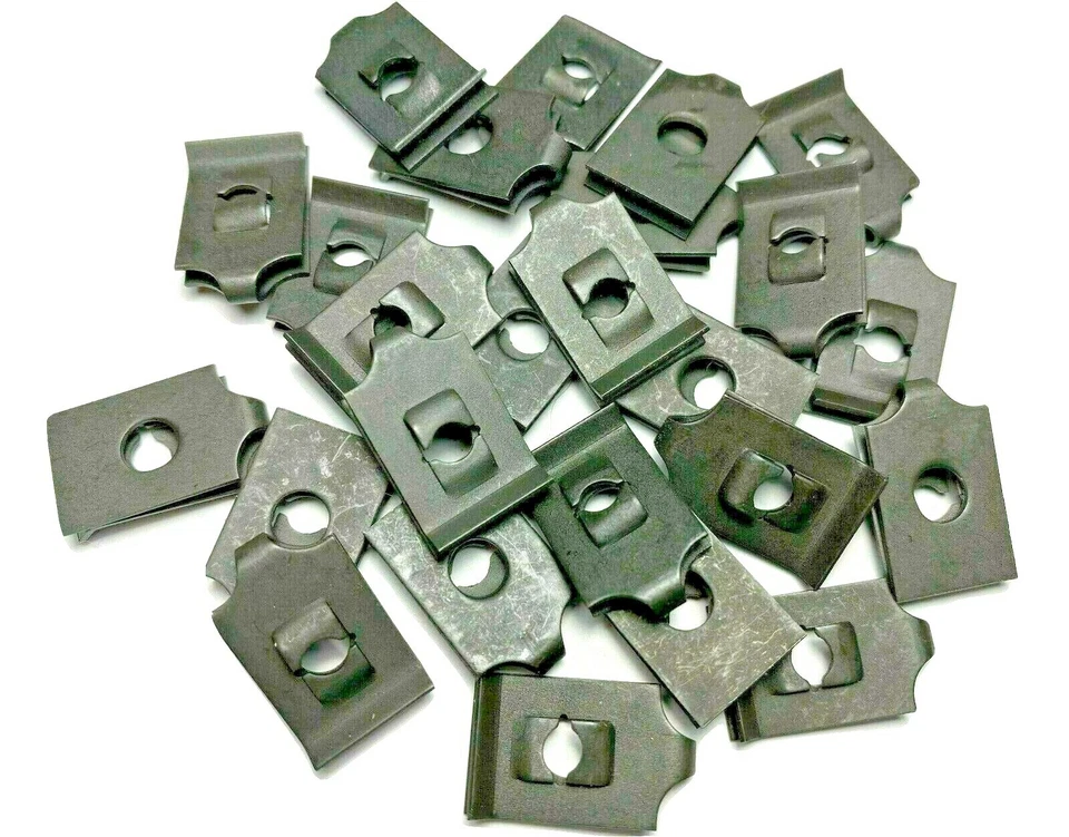 #10 U-Nut Clips .045 - .062 Panel Range (Qty-25) #988 - Image 1 of 2