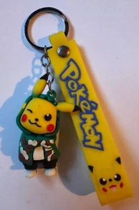 Pikachu Pokemon Schlüsselanhänger Anhänger Tasche grün - Bild 1 von 1