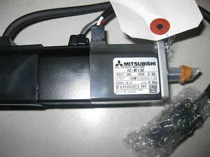Used  MITSUBISHI servo motor HC-MF13B Tested Free shipping#LJ - Picture 1 of 2