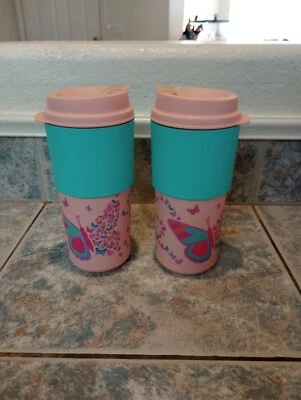 New Tupperware set of two Eco-to-go-cups - Image 1 of 2