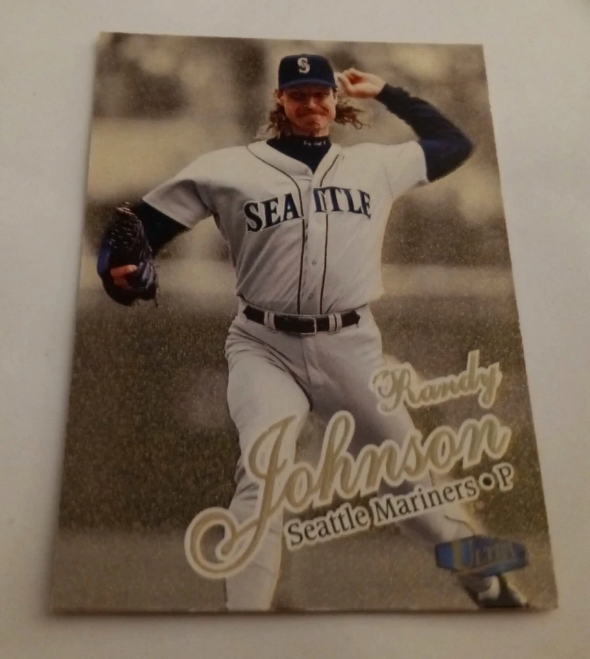 Randy Johnson 1998 Ultra Gold Medallion Parallel MLB Card # 80 Mariners MINT HOF - Image 1 of 1