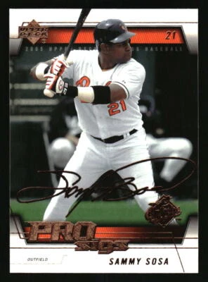2005 Upper Deck Pro Sigs #14 Sammy Sosa - Image 1 of 2