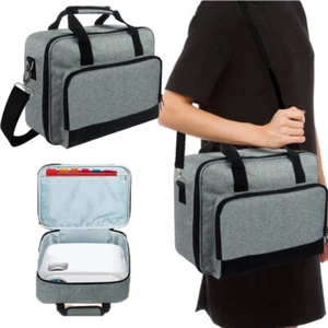 Portable Storage Shoulder Bag Carrying Case for Epson/ BenQ/ ViewSonic Projector - Picture 1 of 7