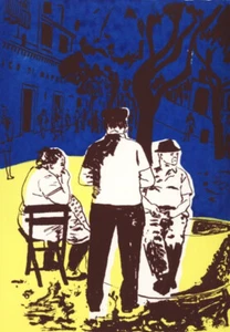 Bach - SIESTA - gráfico original a color - Imagen 1 de 1