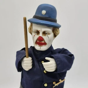 Vintage Flambro Clown Keystone Cops Musical Wind-Up Movement SEND IN THE CLOWNS - Picture 1 of 15