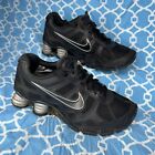 Nike youth size 7y Shox turbo athletic running sneakers classic black GS shoes