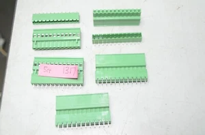 Phoenix Contact 12 Pole MVSTBR Pluggable Terminal Block MSTB Male PCB Mount Lot - Picture 1 of 2