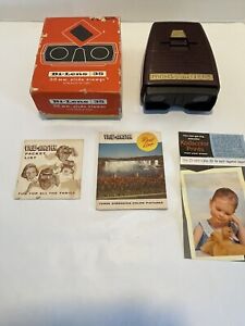 Sawyer's View Master Bi-Lens 35 Lighted 35mm Slide Viewer in Box