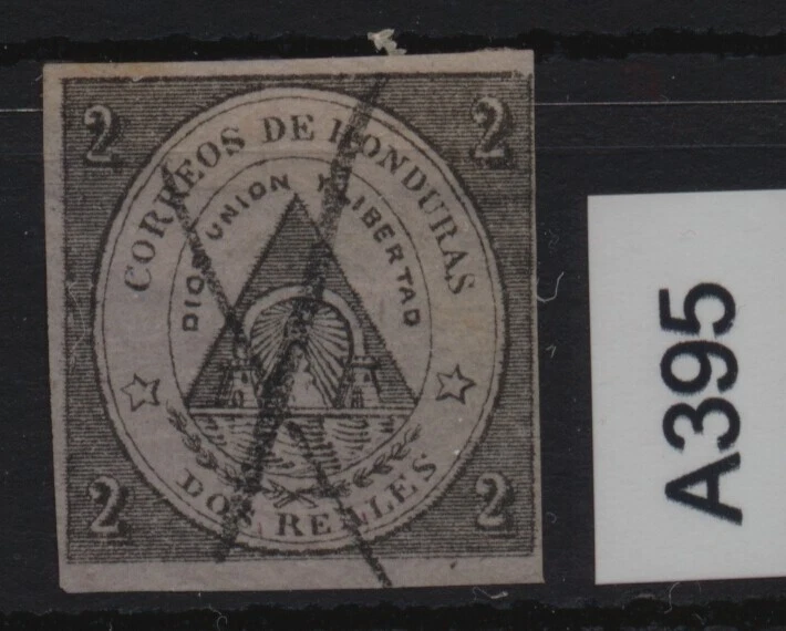 Falsificación de Honduras 1865, venta como falsificación, A395 Foto 1 de 1