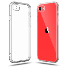 Case for iPhone SE 2022, iPhone SE 2020, 7 and 8 Clear Transparent TPU Soft
