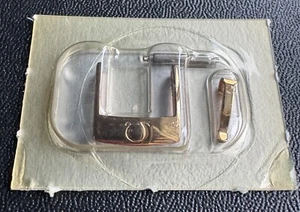 Genuine Omega Watch Part 9451 1201 Gold Clasp Buckle NOS E11-14 - Picture 1 of 3