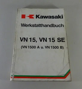 Manual De Taller Kawasaki VN 15 / 15 SE Tipo VN 1500 A / B Fecha 12/1987 - Imagen 1 de 5