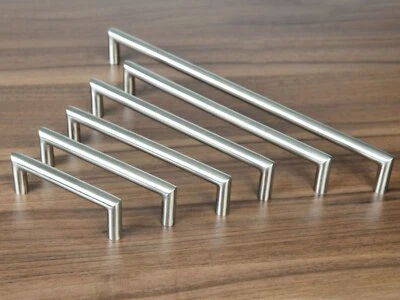 Edelstahl Möbelgriff Stangengriff Bügelgriff Möbelgriffe Bügelgriffe Griffe V2A - Bild 1 von 4