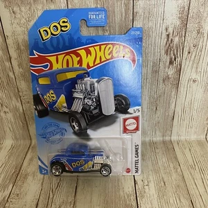 Hot Wheels 2021 #27/250 Mattel Games Uno '32 Ford Blue - Picture 1 of 2