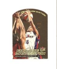 coquese washington 2000 ultra wnba gold,notre dame,flint mi,houston comets #105
