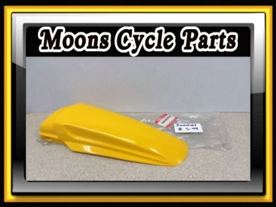 NOS Suzuki RM80 Original Yellow Rear Fender 1996 1997 1998 1999 #63111-03B00-25Y - Image 1 of 4