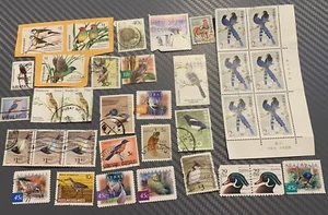 Worldwide stamps themed birds x 35 - Picture 1 of 1