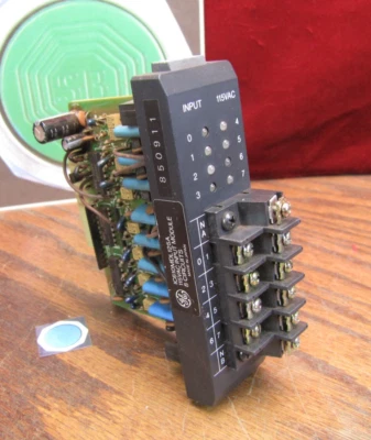 Fanuc IC610MDL125A GE Series 1 PLC Input Module 115VAC 8-Point - Image 1 of 4