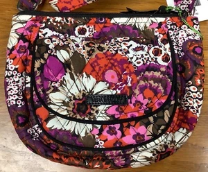 Neu mit Etikett Vera Bradley Rosewood Lizzie Lizzy Crossbody Schultertasche Hipster 11451-344 - Bild 1 von 6