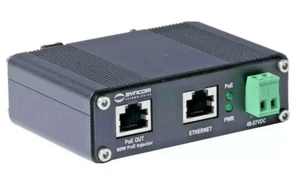 Hardened 60W PoE++ Rugged Mid-Span PoE Injector High Power Gigabit -40C to 75C - Picture 1 of 3