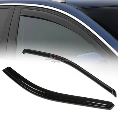 FOR 96-07 CARAVAN/TOWN&COUNTRY SMOKE WINDOW VISOR SHADE/VENT WIND/RAIN DEFLECTOR - Image 1 of 4