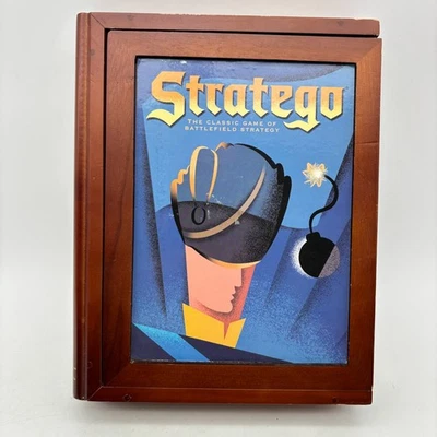 Stratego Vintage Game Collection COMPLETE Hasbro 2005 Capture Flag Bookshelf - Image 1 of 4