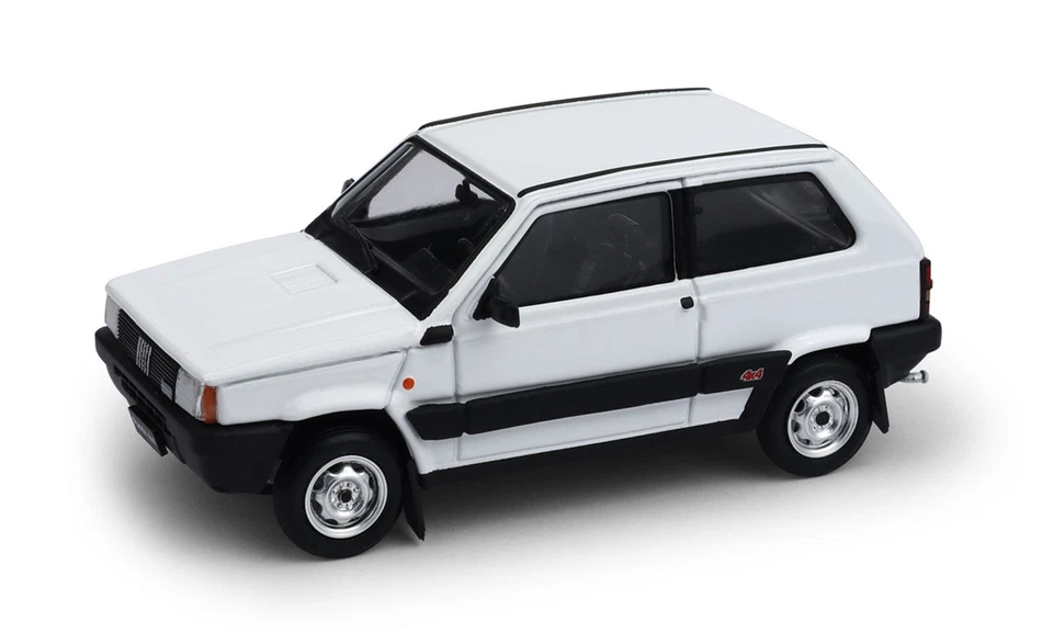 Brumm R61301 1/43 Fiat Panda 4X4 1986 Corfu White Modello Auto Diecast