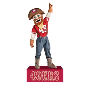 Estatua mascota equipo San Francisco 49ers 12" - Imagen 1 de 1