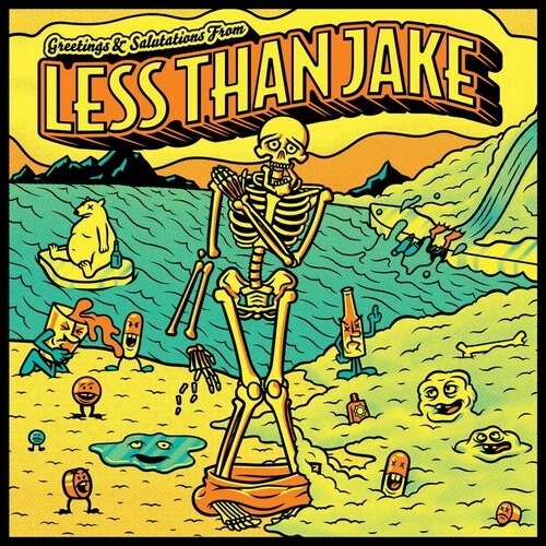 Less than Jake - Greetings and Salutations [Used Very Good Vinyl LP] - Image 1 of 1