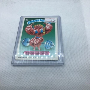 1986 Topps Garbage Pail Kids GPK Amazon Grace Die Cut Sticker Card #147a - Picture 1 of 2