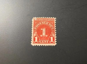 U.S. Scott #J70 Numeral 1930 1¢ Postage Due Used Single NG Small Tear SEE NOTE - Picture 1 of 2