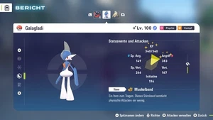 Kampfbereites Shiny #475 Galagladi PVP ZA 6IV | Pokemon Legenden: Z-A - Bild 1 von 6