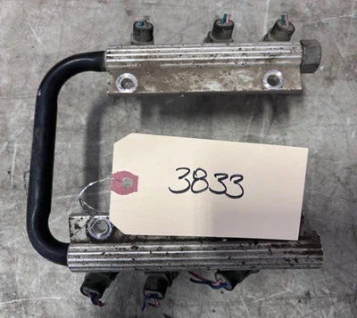 1991 BUICK CENTURY 3,3L trilho de combustível completo com conjunto de injetores carregado OEM #3833 - Imagem 1 de 2