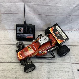 VINTAGE SEARS SHELL NIKKO LOBO RC CAR 1986 ROAD HANDLER A-T BUGGY *REPAIR READ* - Picture 1 of 14