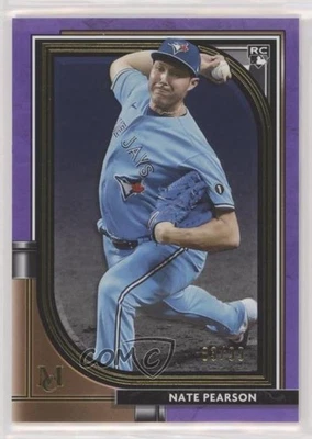 2021 Topps Museum Collection Amethyst /99 Nate Pearson #20 Rookie RC - Image 1 of 2
